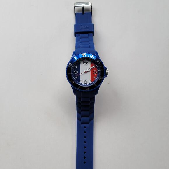 Vintage Watches Ice Watch Blue Silicone Mens Quartz Diver Dial main image 12
